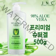 JNC 알로에베라 프리미엄 슈퍼겔 500ml 스킨/토너/화장수, 1개