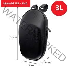 Xiaomi M365 스쿠터 액세서리 용 스쿠터 전면 가방 범용 전기 스쿠터 345L EVA 방수 전면 보관 가방, 4-협력사, 3L