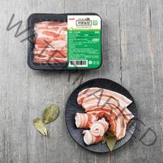 선진포크 바른농장 한돈 동물복지 인증 삼겹살 로스용 (냉장), 500g, 1개