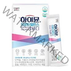 하이뮨 프로틴 밸런스 앤 바디 스틱 19g x 20개입, 쿠팡 현이네마켓 1, 쿠팡 현이네마켓 본상품선택, 쿠팡 현이네마켓 본상품선택