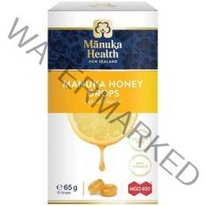 Manuka Health Honey 호주 마누카헬스 마누카 꿀 드롭스 레몬 꿀캔디 65g 15개입