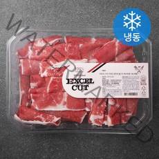 EXCELCUT 미국산 앞다리 불고기 / 샤브샤브용 (냉동), 1kg, 1개