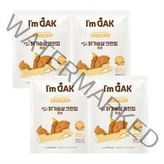 아임닭 바삭바삭 닭가슴살 크런칩 치즈맛, 25g, 8개
