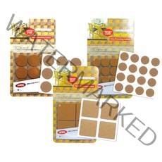 애니보드 바닥 보호 패드 사각 8p + 3cm 원형 18p + 2cm 원형 32p, 1세트