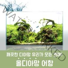 [올디아망어항]1자배럭어항 30X45X45cm 30배럭수조