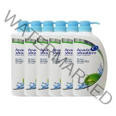 헤드앤숄더 두피 토탈 솔루션 애플 프레쉬 컨디셔닝 린스 550ml+550ml, 6개, 550ml