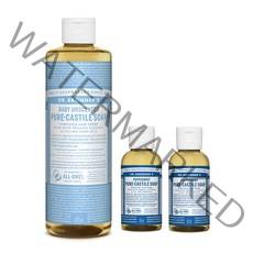 닥터브로너스 캐스틸 솝 베이비 475ml 1개 + 페퍼민트 60ml 2개, 1세트, 595ml