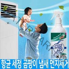 EGS 에어컨 필터 탈취 항균 세정제 500ml 곰팡이 냄새 먼지제거 클리너 청소, 본품1개