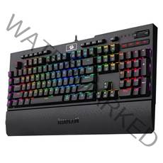 Redragon BRAHMA RGB 게이밍 키보드 청축, K586RGB, 블랙