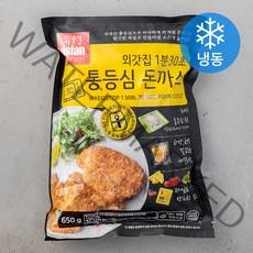 외갓집 1분 30초 통등심돈까스 (냉동), 650g, 1개