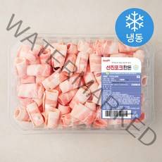 선진 포크한돈 돌돌대패 삼겹살 (냉동), 1kg, 1개