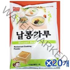 [내가 찾는]화미 날콩가루 (400g) x20개 생콩가루 된장국 콩죽;비지찌개_콩국수~5105EA+V, 1, 본상품선택, 본상품선택