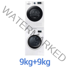 [삼성] 드럼 세탁기 건조기 세트 9kg+9kg 화이트 WW90T3000KW+DV90TA040AE