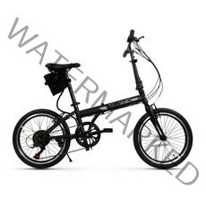 에이유테크 접이식 미니벨로 전기자전거 36V 7.5Ah 50.8cm 스카닉 M20, 스틸, 새틴 블랙