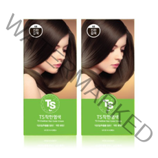 TS 착한염색 120g, 6호 진한갈색, 4개