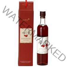 붉은 빛깔 문경 레드인 오미자청 오미자 원액 엑기스, 1병, 375ml