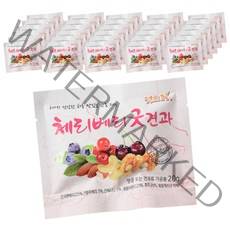 넛츠앤 하루한줌 체리베리굿 견과, 20g, 100개