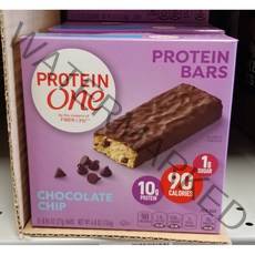 Protein One (미국마트) 90칼로리 초코 프로틴바 5ea 3팩 chocolate chip protein bars 4.8oz, 1개, 200ml