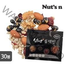넛츠앤 하루한줌 블랙빈 견과, 20g, 30개