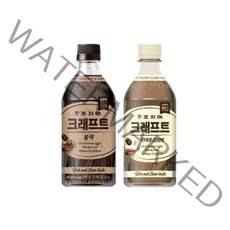 조지아 크래프트 470ml x 24펫 라떼 블랙, 카페라떼