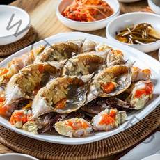 알베기 암꽃게 냉동 급냉 간장 게장용 꽃게 3kg (18미 내외), 알베기 암꽃게 3kg (18미 내외)