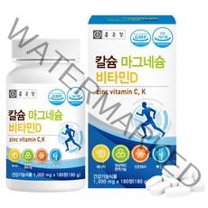 종근당 칼슘 마그네슘 비타민D, 180정, 1개