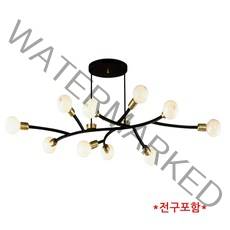 LED 인테리어조명 팬던트 직부등 자유10등, 흰색LED볼숏