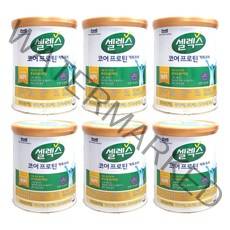 셀렉스 코어 프로틴 락토프리 지방 유당제거 분리유청단백질 박세리단백질 304g, 6통