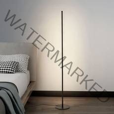 카키고 북유럽 LED 플로어 스탠드 무드등 대, 옐로우