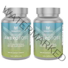 [2개 묶음] 매나테크 앰브로토스 어드밴스드 글리코영양소 120정 Mannatech Ambrotose