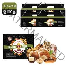 견과선물세트 한줌의보너츠 SB프리미엄20g 총100봉, 단품