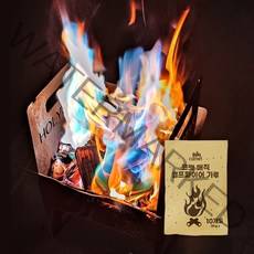 코멧 매직 캠프파이어 가루, 30g, 10개