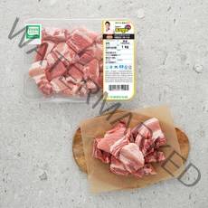 포크밸리 한돈 무항생제 인증 갈비 찜용 (냉장), 1kg, 1팩