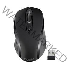 코시 디엘 무소음 6버튼 3단계 DPI 무선 마우스 M4006WL, 블랙