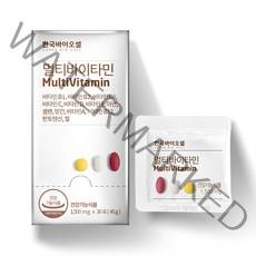 한국바이오셀 멀티바이타민 1500mg, 1개 (1개월분), 30포