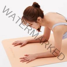 이지멜로우 TPE 요가매트 파스텔 6mm, 피치 오렌지, 요가매트 6mm