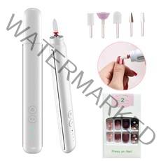jmhme 네일드릴 머신 손톱정리기 셋트 네일트리머 셀프네일케어드릴 충전식 선물, JMHME-MJY248