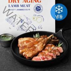 플레잇 드라이에이징 양갈비 구이 300g + 민트 젤리 소스 20g (냉동), 1세트