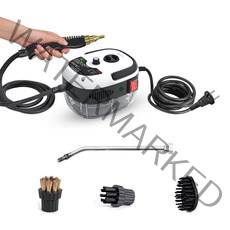 Decdeal 주방용 고압 스팀청소기 2500W, 화이트