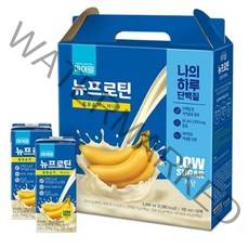 마이밀 마시는 뉴프로틴 로우슈거 바나나맛, 190ml, 32개