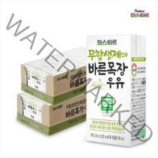 파스퇴르 무항생제 바른목장 우유 190ml 48개
