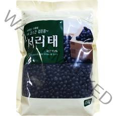 월드그린 고소한 검은콩 서리태, 1kg, 1개