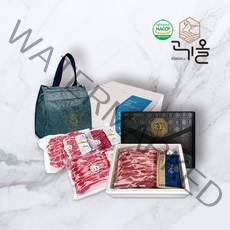 [고기올] 한돈 한가득 돼지고기세트 총3kg [ 삼겹살 1kg+ 목살 1kg+ 앞다리 1kg ] 패키지선택 선물용 냉장, 기본형