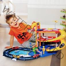 브라고 3층 주차장놀이 조립완구 자동차장난감 다이캐스트 미니카 Parking Playset