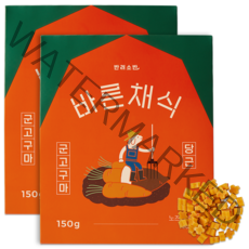 반려소반 강아지 바른채식 간식 150g, 2개, 군고구마 + 당근