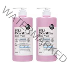 온더바디 퓨어시카 바디워시 1000ml 베이비파우더 2개, 퓨어시카 바디워시 1000ml 베이비파우더 ×2개
