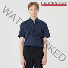 릴렉스핏 코튼 반팔 네이비 셔츠 (FABAD5715)