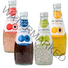 [세계 NO1 다이어트 씨앗음료 정품 판매사 신상품] 돌체 바질시드 리치/망고/청포도/블루베리 290ml 12입/24입 옵션선택 태국 다이어트 음료, 돌체 바질시드 리치 290ml 24입