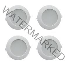 시그마 LED 슬림 다운라이트 10W 10~11cm, 전구색, 4개