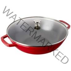 STAUB Cast Iron Perfect Pan Cherry 스타우브 페펙트 팬 체리 주물웍 체리 4.5쿼터